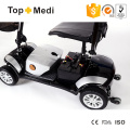 Scooter de movilidad eléctrica plegable de cuatro ruedas con anti-ruedas